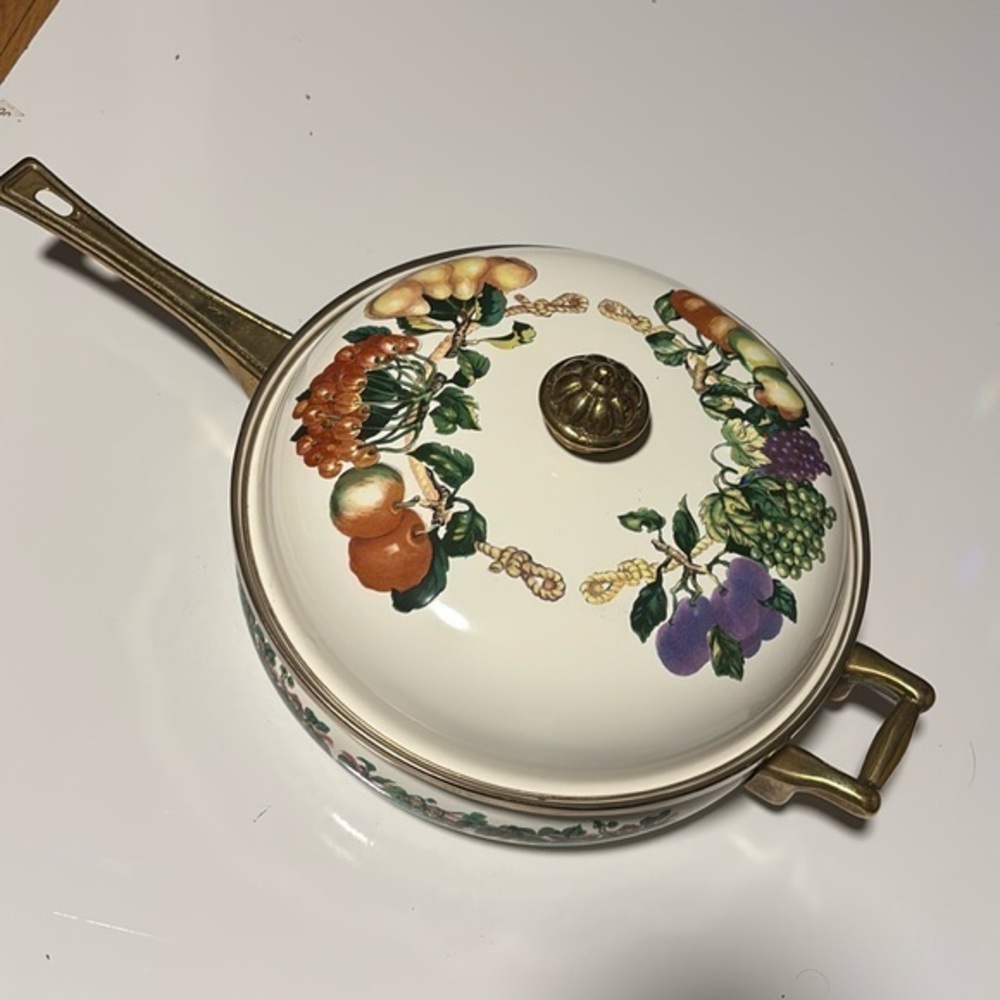 Tabletops Unlimited Philippe Richard Kensington Garden sauce pan‎ with lid